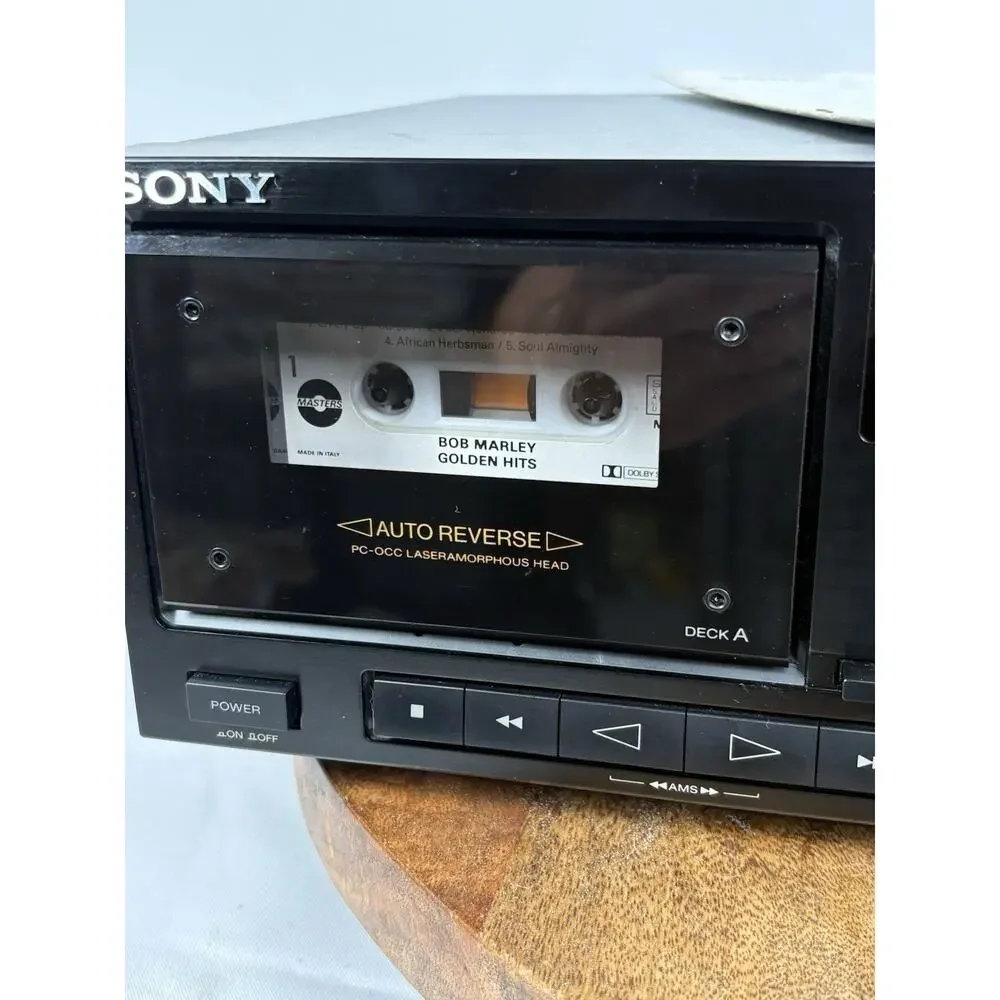 SONY Cassette Deck TC-WR87ES Dolby Serviced New Belts.
